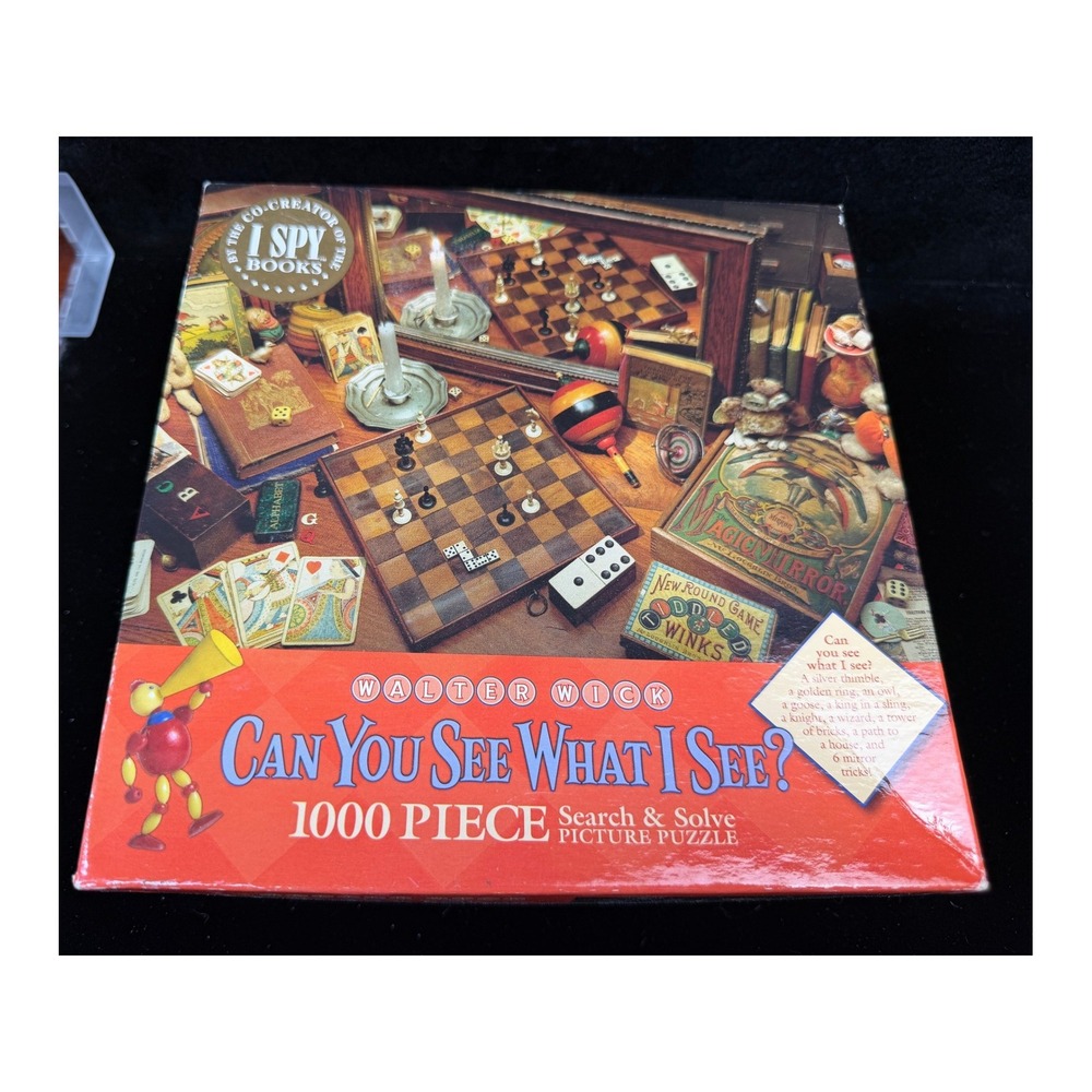 Ceaco Walter Wick Can You See What I See Magic‎ Mirror 1000 Piece Puzzle 3327-3